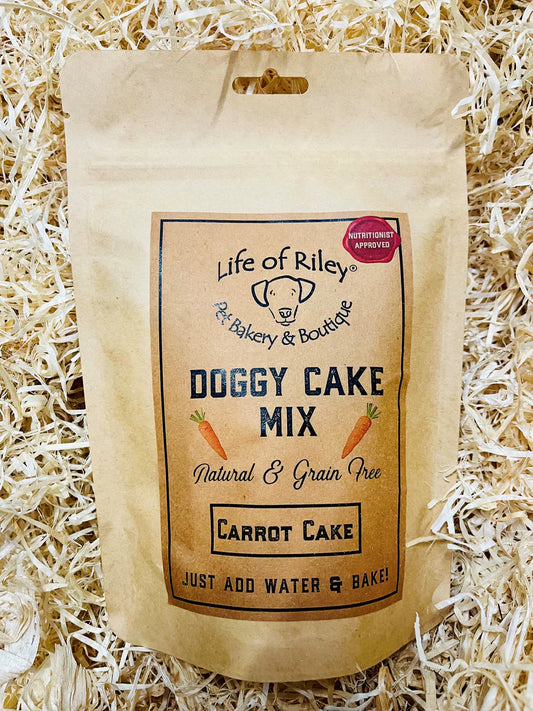 DIY Doggy Cake Mix - Carrot Cake